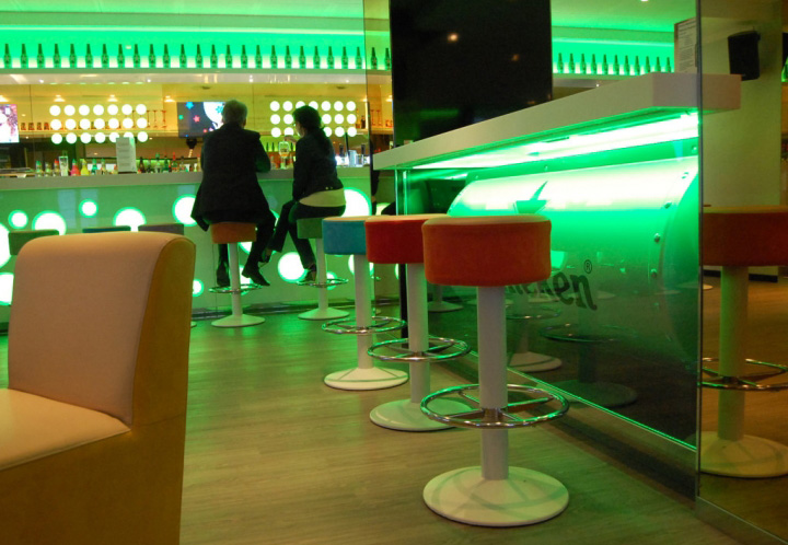 nighclub furniture artificial stone elegant bar counter