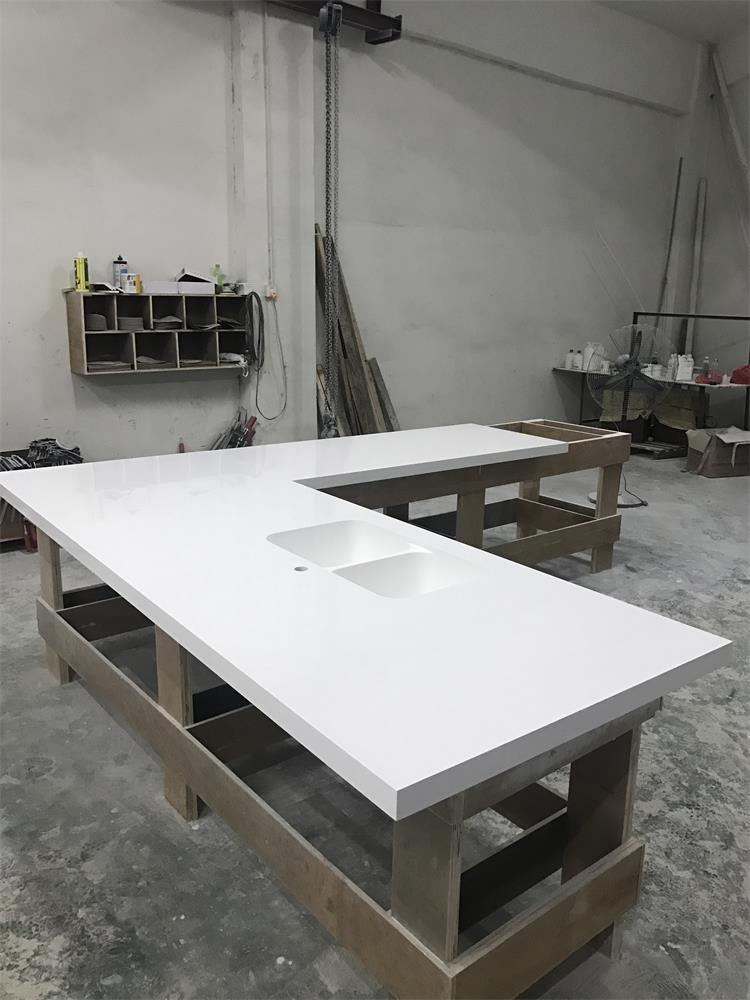 Glacier White Corian Countertops Solid Surface With Sink