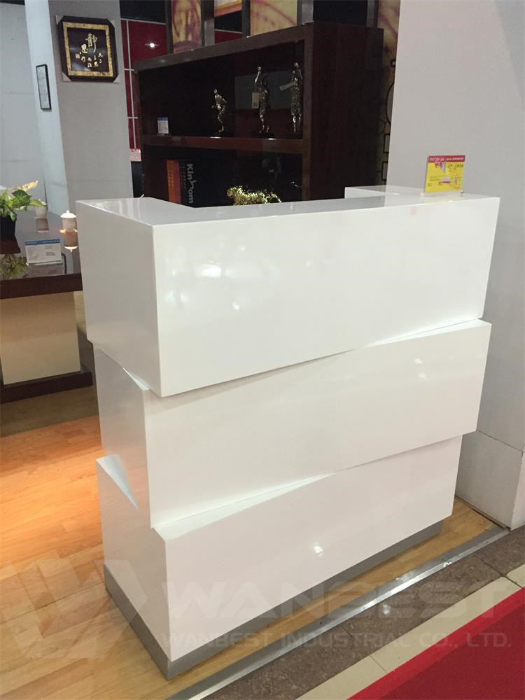 Marble Custom Block Reception Desk