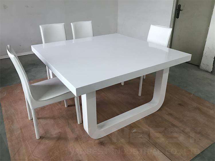 Solid Surface 8 People Home Dining Table