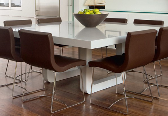  Solid  Surface  8 People Home Dining Table 