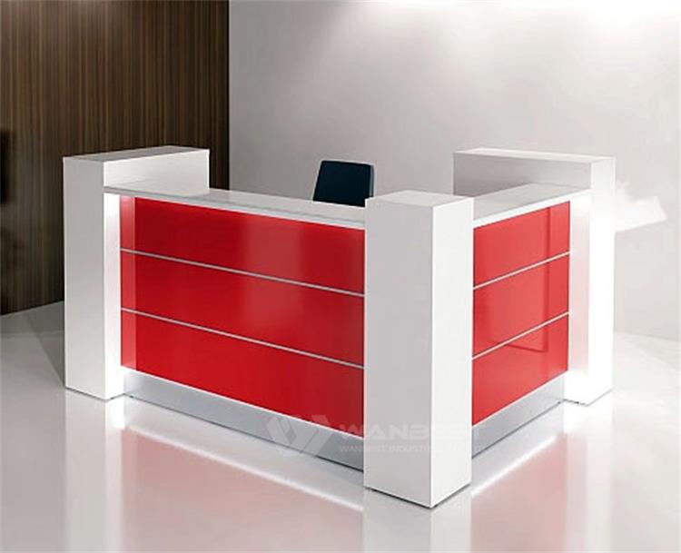 L Shape Front Desk Office Furniture Design Good Price
