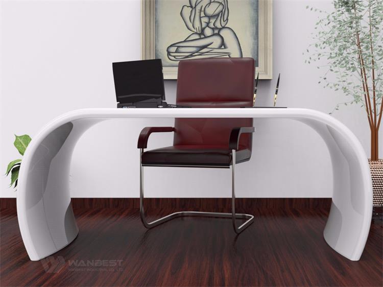 Half Round Office Desk For Boss Home Computer Desk