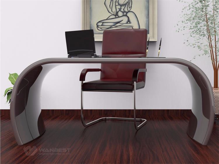 Half Round Office Desk For Boss Home Computer Desk