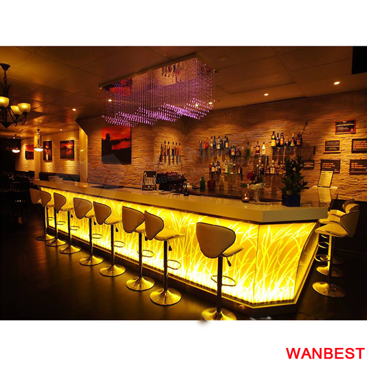 L Shape LED Night Light Commercial Bar Counter