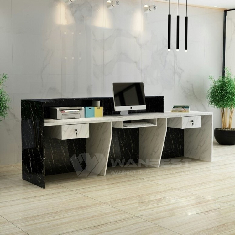 Pink rem officeworks beauty salon reception desks for sale